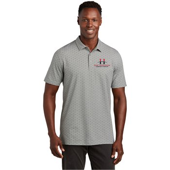TravisMathew® Men's Oceanside Geo Polo - Embroidered Personalization Available from Positive Promotions