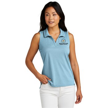 TravisMathew® Women's Coto Performance Sleeveless Polo - Embroidered Personalization Available from Positive Promotions