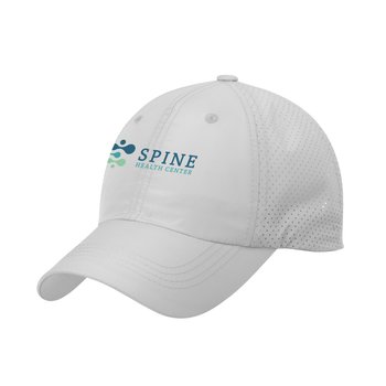 Port Authority® Perforated Cap - Embroidered Personalization Available from Positive Promotions