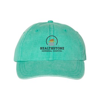 Sportsman Pigment-Dyed Unstructured Cap - Embroidered Personalization Available from Positive Promotions