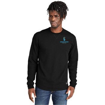 New Era® Unisex Thermal Long Sleeve Shirt - Embroidered Personalization Available from Positive Promotions