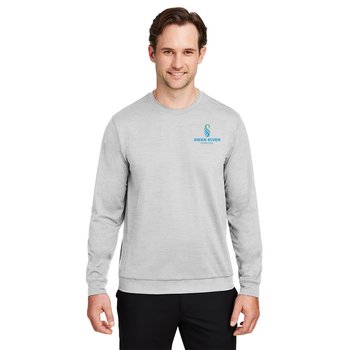 Puma® Men's Golf Cloudspun Crewneck Sweatshirt - Embroidered Personalization Available from Positive Promotions