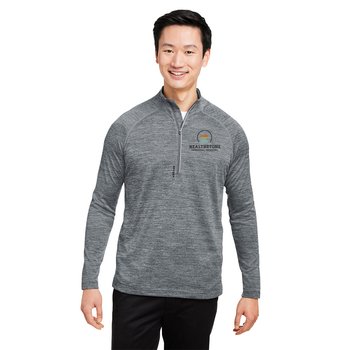 Spyder® Men's Mission Half-Zip Pullover - Embroidered Personalization Available from Positive Promotions