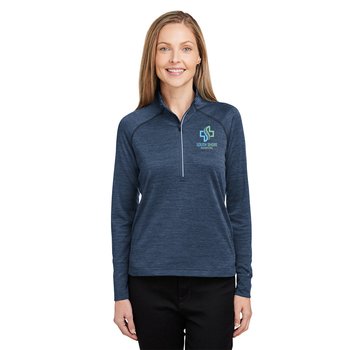 Spyder® Women's Mission Half-Zip Pullover - Embroidered Personalization Available from Positive Promotions