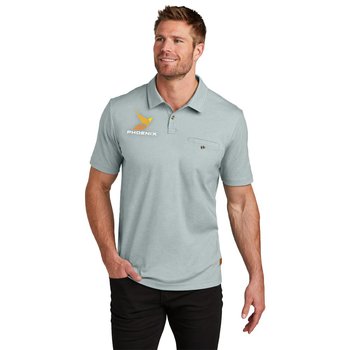 TravisMathew® Men's Sunsetters Pocket Polo - Embroidered Personalization Available from Positive Promotions