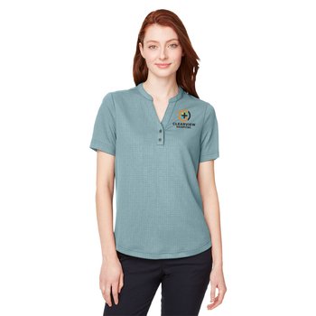 North End® Women's Replay Recycled Polo - Embroidered Personalization Available from Positive Promotions