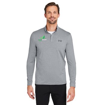 Under Armour® Men's Playoff Quarter-Zip Pullover - Embroidered Personalization Available from Positive Promotions