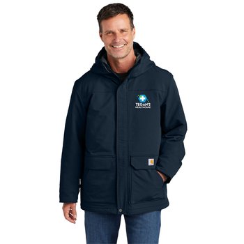 Carhartt® Men's Super Dux Insulated Hooded Coat - Embroidered Personalization Available from Positive Promotions