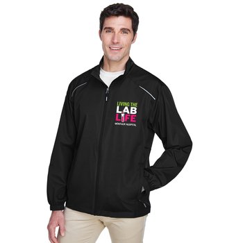 Med Lab Pro Core 365 Men's Motivate Unlined Lightweight Jacket - Embroidered Personalization Available from Positive Promotions