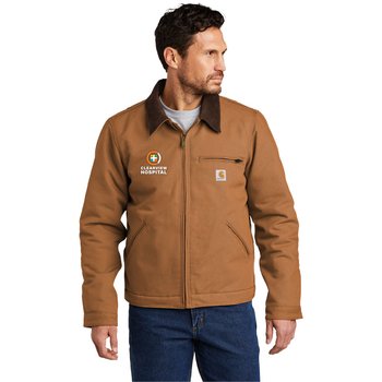 Carhartt® Men's Tall Duck Detroit Jacket - Embroidered Personalization Available from Positive Promotions