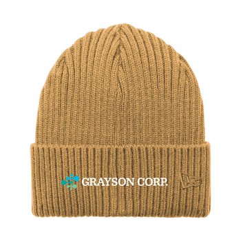 New Era® Core Classic Cuff Beanie - Embroidered Personalization Available from Positive Promotions