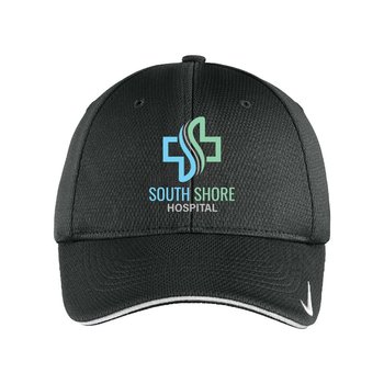 Nike® Dri-FIT Stretch Mesh Sandwich Bill Cap - Embroidered Personalization Available from Positive Promotions