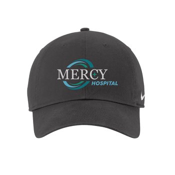 Nike® Heritage Cotton Twill Cap - Embroidered Personalization Available from Positive Promotions