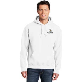 Gildan® Unisex DryBlend® Hooded Sweatshirt - Embroidered Personalization Available from Positive Promotions