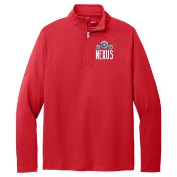 Port Authority® Men's C-FREE Eco Leisure Quarter-Zip Pullover - Embroidered Personalization Available from Positive Promotions