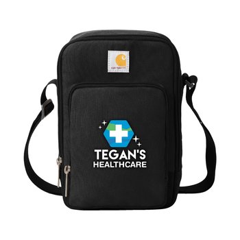 Carhartt® Crossbody Zip Bag - Embroidered Personalization Available from Positive Promotions