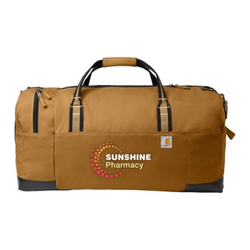 Carhartt® 120L Foundry Series Duffel - Embroidered Personalization Available from Positive Promotions