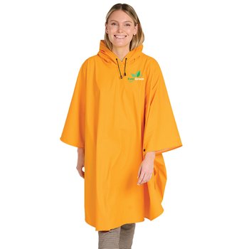 Charles River® Unisex Peak Poncho - Embroidered Personalization Available from Positive Promotions