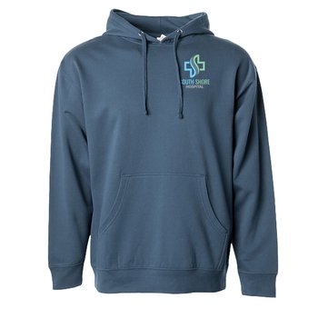 Independent Trading Co.® Unisex Midweight Hoodie Pullover Sweatshirt (Extended Sizes) - Embroidered Personalization Available from Positive Promotions