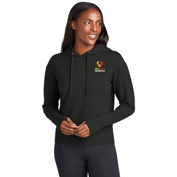 Sport-Tek® Women's Sport-Wick® Flex Performance Fleece Pullover Hoodie - Embroidered Personalization Available from Positive Promotions