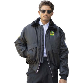 Edwards® Unisex Security Bomber Jacket - Embroidered Personalization Available from Positive Promotions