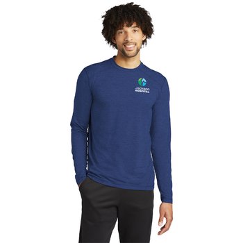 Sport-Tek® Men's Exchange 1.5 Long-Sleeved Crew - Embroidered Personalization Available from Positive Promotions