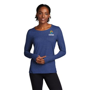 Sport-Tek® Women's Exchange 1.5 Long-Sleeved Crew - Embroidered Personalization Available from Positive Promotions