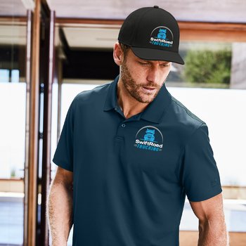 OGIO® Men's Regain C-FREE® Recycled Polo - Embroidered Personalization Available from Positive Promotions