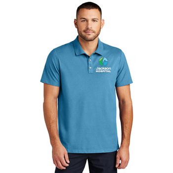 MERCER+METTLE Men's Stretch Piqué Polo - Embroidered Personalization Available from Positive Promotions