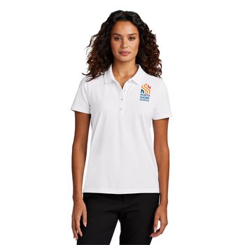 MERCER+METTLE Women's Stretch Piqué Polo - Embroidered Personalization Available from Positive Promotions