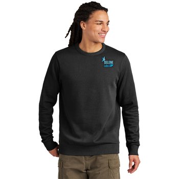 District® Wash Unisex Fleece Crew - Embroidered Personalization Available from Positive Promotions