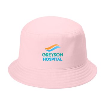 Port Authority® Twill Short Brim Bucket Hat - Embroidered Personalization Available from Positive Promotions