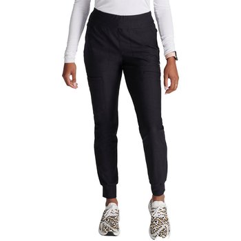 Cherokee® Women's Form Mid-Rise Tapered 6-Pocket Pull-On Scrub Jogger from Positive Promotions
