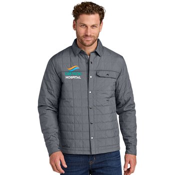 Eddie Bauer® Men's Shirt Jacket - Embroidered Personalization Available from Positive Promotions
