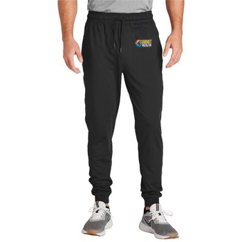 Sport-Tek® Unisex Sport-Wick® Stretch Jogger Pant - Embroidered Personalization Available from Positive Promotions