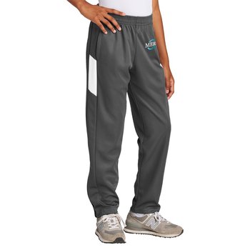 Sport-Tek® Youth Varsity Stripe Athletic Warm-Up Jogger Travel Pant - Embroidered Personalization Available from Positive Promotions