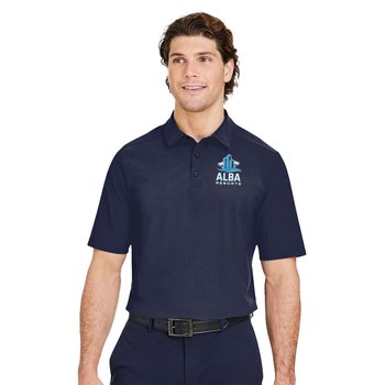 Devon & Jones® Men's CrownLux Performance® Windsor Welded Polo - Embroidered Personalization Available from Positive Promotions