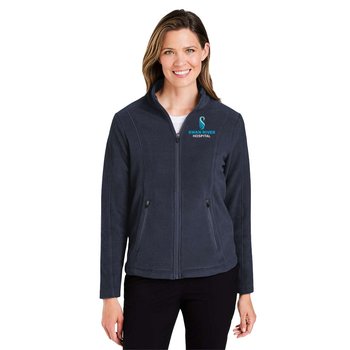 Devon & Jones® Women's CrownLux Performance® Fleece Full-Zip Jacket - Embroidered Personalization Available from Positive Promotions