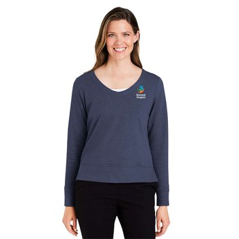Devon & Jones® Women's New Classics® Charleston Pullover - Embroidered Personalization Available from Positive Promotions