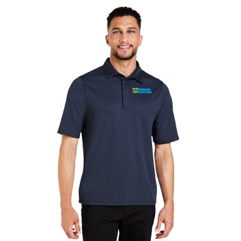 North End® Men's Revive Coolcore® Polo - Embroidered Personalization Available from Positive Promotions