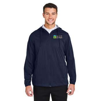 North End® Men's Network Lightweight Jacket - Embroidered Personalization Available from Positive Promotions