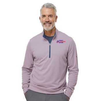 adidas® Unisex Lightweight Quarter-Zip Pullover - Embroidered Personalization Available from Positive Promotions