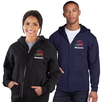 Teacher & Staff Gildan® Unisex Heavy Blend Full-Zip Hooded Sweatshirt: Best-Selling Colors - Embroidered Personalization Available from Positive Promotions