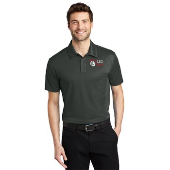 Port Authority® Men's Tall Silk Touch Performance Polo - Embroidered Personalization Available from Positive Promotions