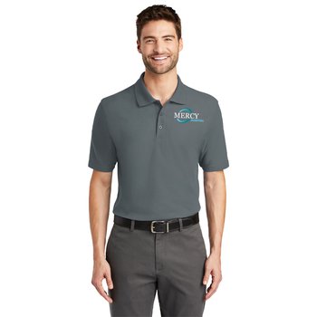 Port Authority® Men's Tall Stain-Release Polo - Embroidered Personalization Available from Positive Promotions