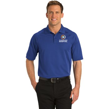 Port Authority® Men's Tall Dry Zone® Ottoman Polo - Embroidered Personalization Available from Positive Promotions