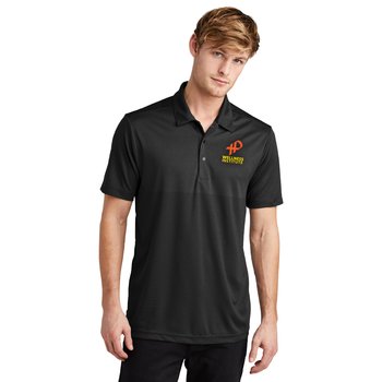 OGIO® Unisex Surge Snap Button Short-Sleeved Polo - Embroidered Personalization Available from Positive Promotions