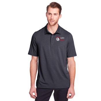 North End® Men's JAQ Snap-Up Stretch Performance Polo - Embroidered Personalization Available from Positive Promotions