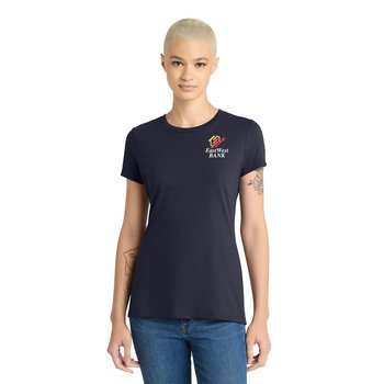 District® Women's Super-Soft Fashion T-Shirt - Embroidered Personalization Available from Positive Promotions
