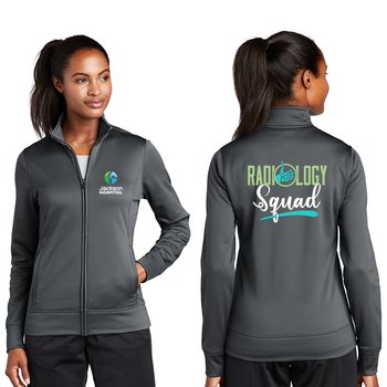 Radiology Team Sport-Tek® Women's All-Season Lightweight Wicking Fleece Full-Zip Jacket - Embroidered Personalization Available from Positive Promotions